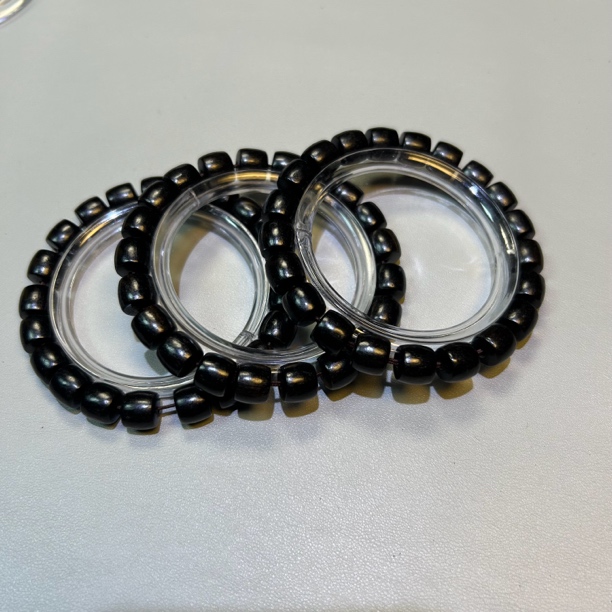 W456 黑檀 卡1.0直切单圈手串