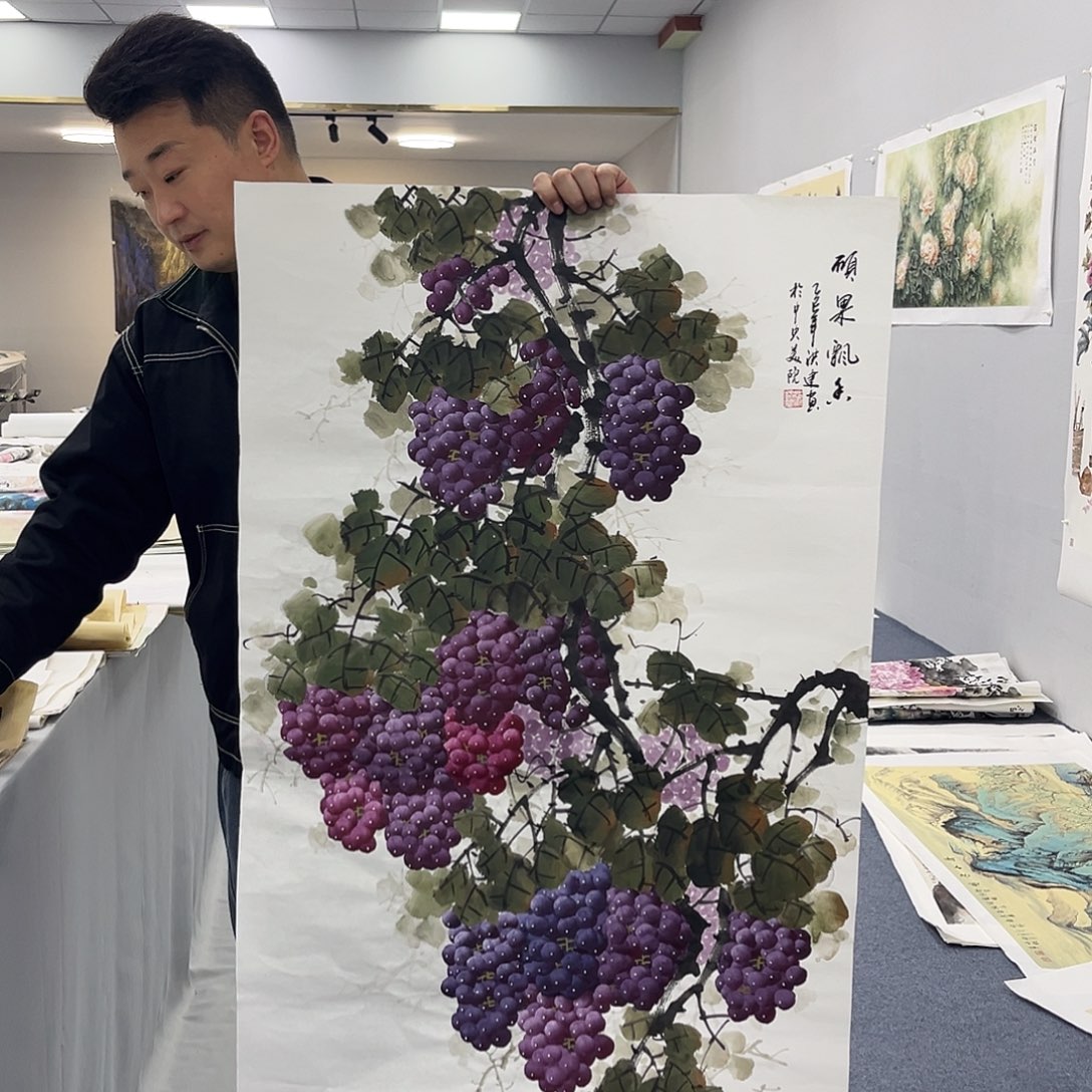 国画纯手绘字画作品