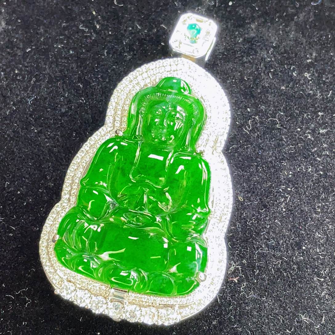 翡翠吊坠(不含链)未镶嵌