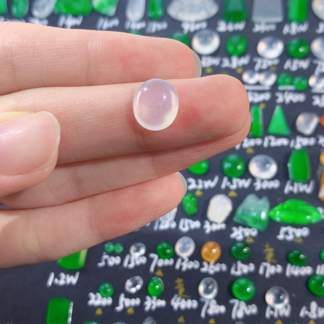 翡翠未镶嵌颈饰蛋面