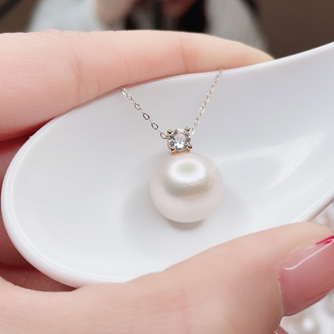 吊坠(赠链)淡水珍珠合金