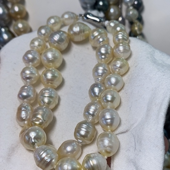 海水珍珠颈饰未镶嵌9-12