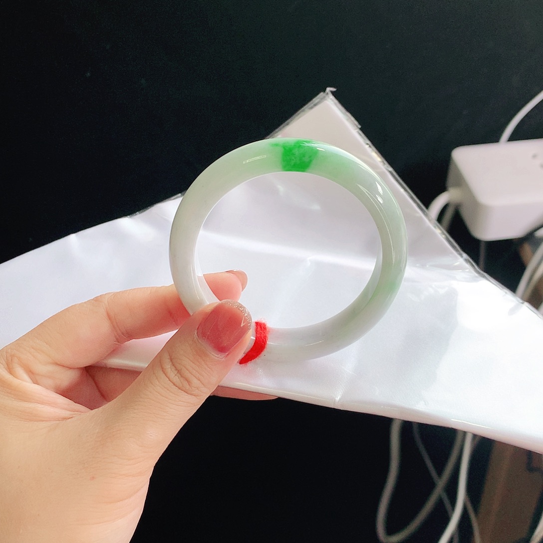 我***吖翡翠未镶嵌手镯03