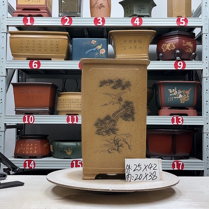 紫砂花盆紫砂花盆