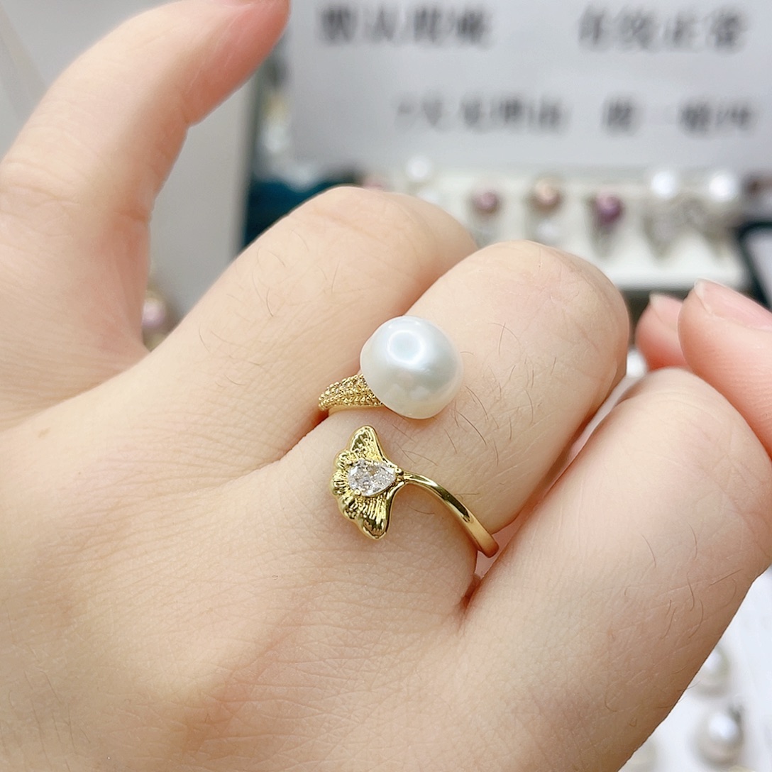 吊坠(不含链)合金淡水珍珠