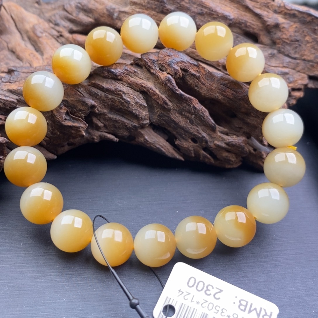 和田玉未镶嵌手串