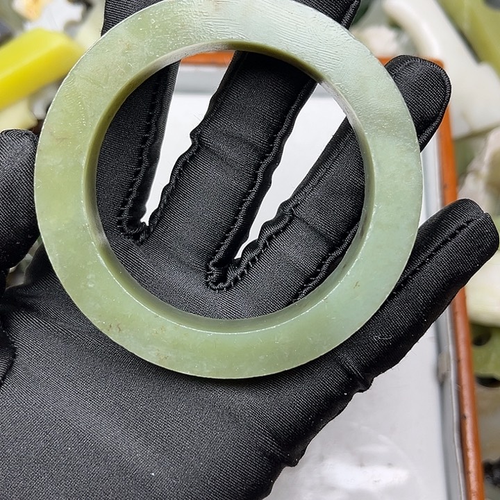 未镶嵌和田玉（翠青玉）珠宝奇石57