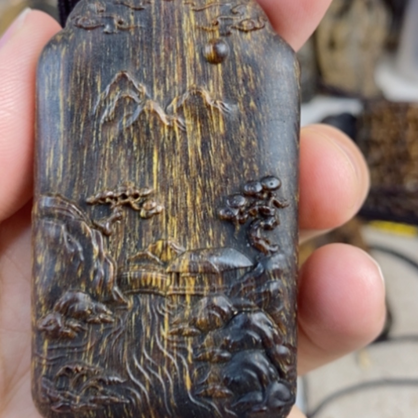 【闪购商品】木芽庄山水牌配养香罐