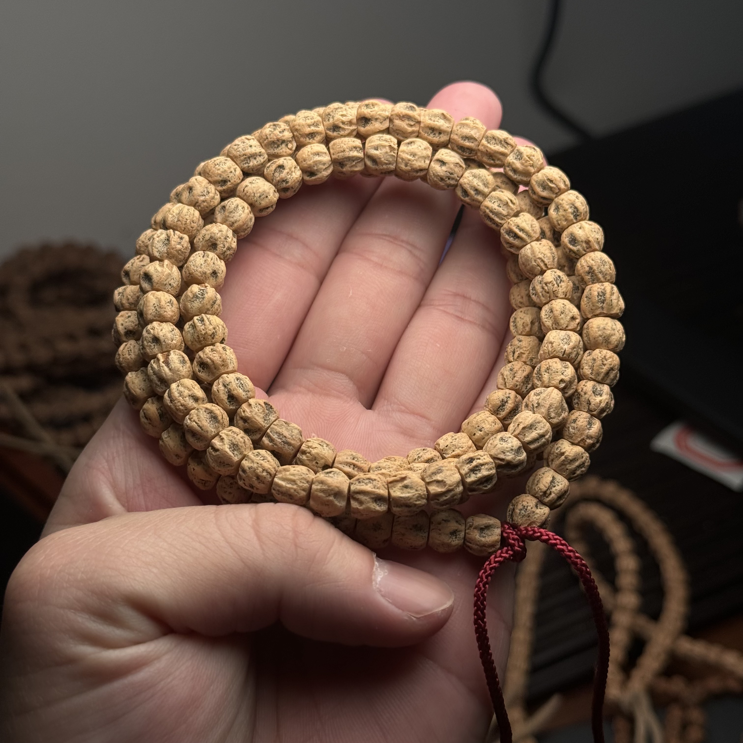 热振柏香籽元宝鬼脸尺寸7.5