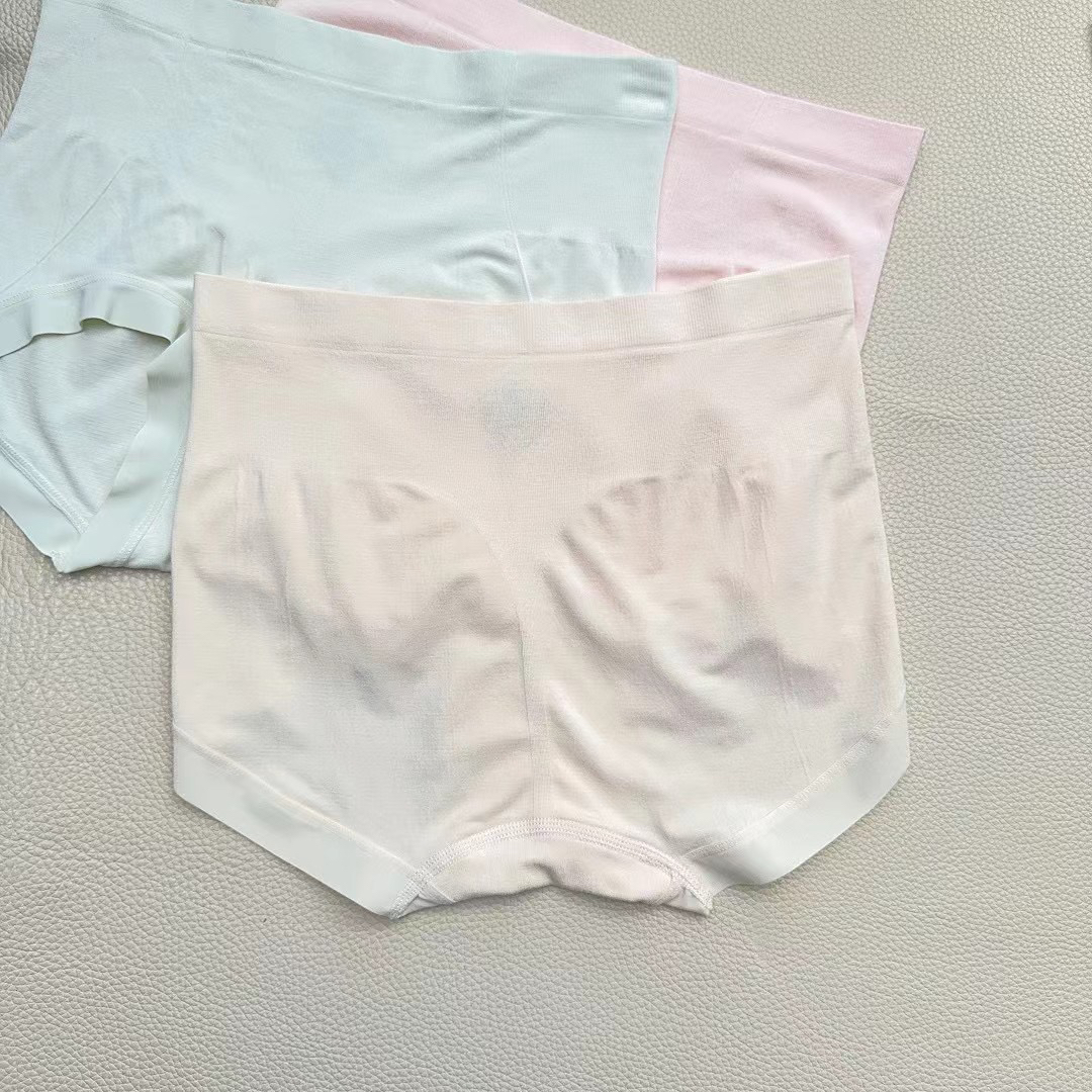 中腰微收腹透气内裤舒适裆女士三角裤头真丝再生纤维