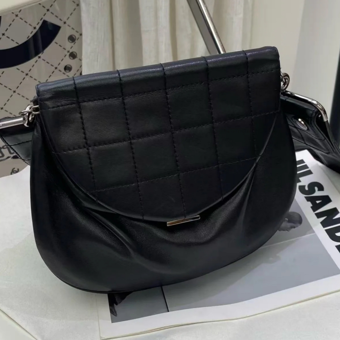 95新 Chanel/香奈儿 香奈儿 · 1236 Chanel Vintage冰格马鞍包