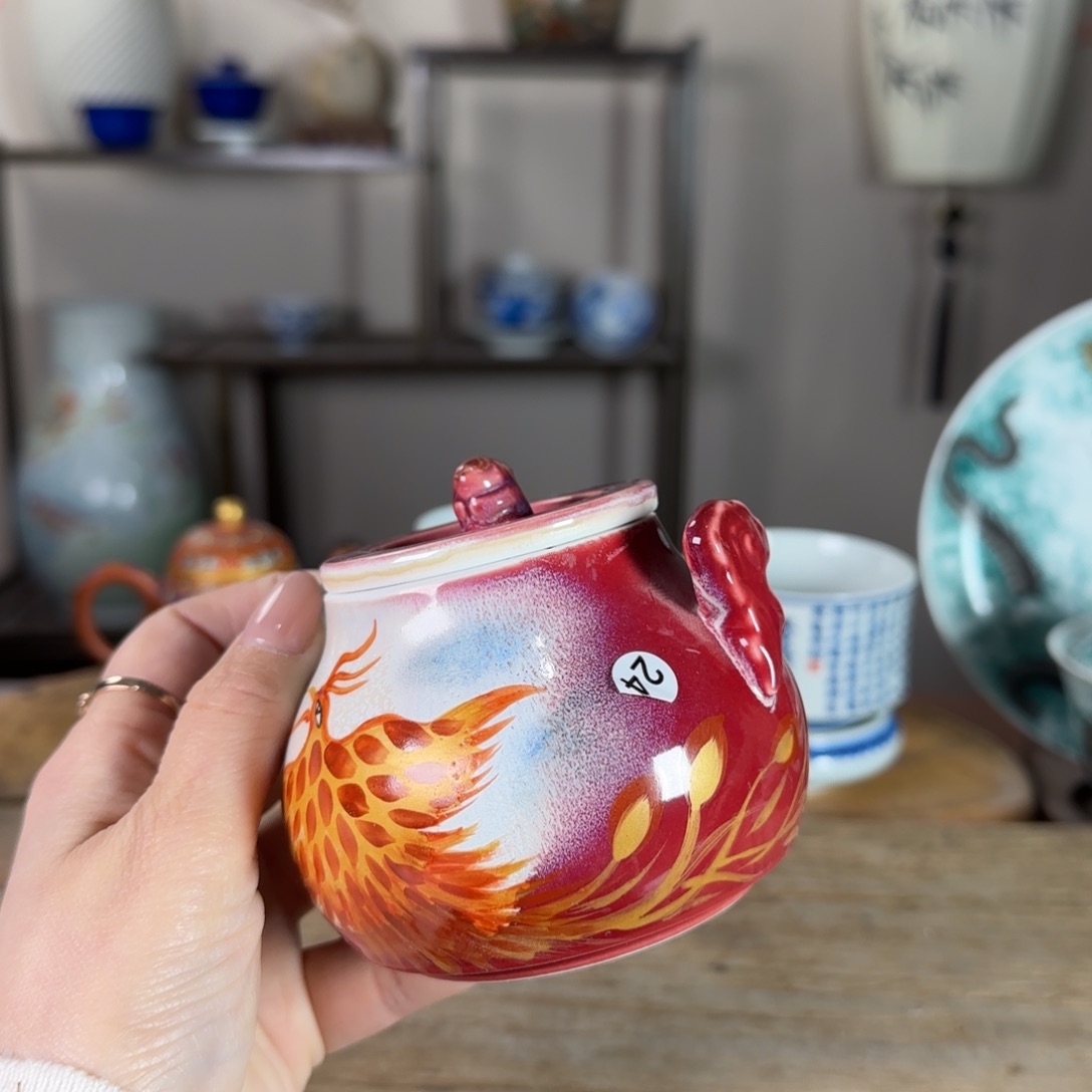 杯M****✨景德镇陶瓷柴烧多人