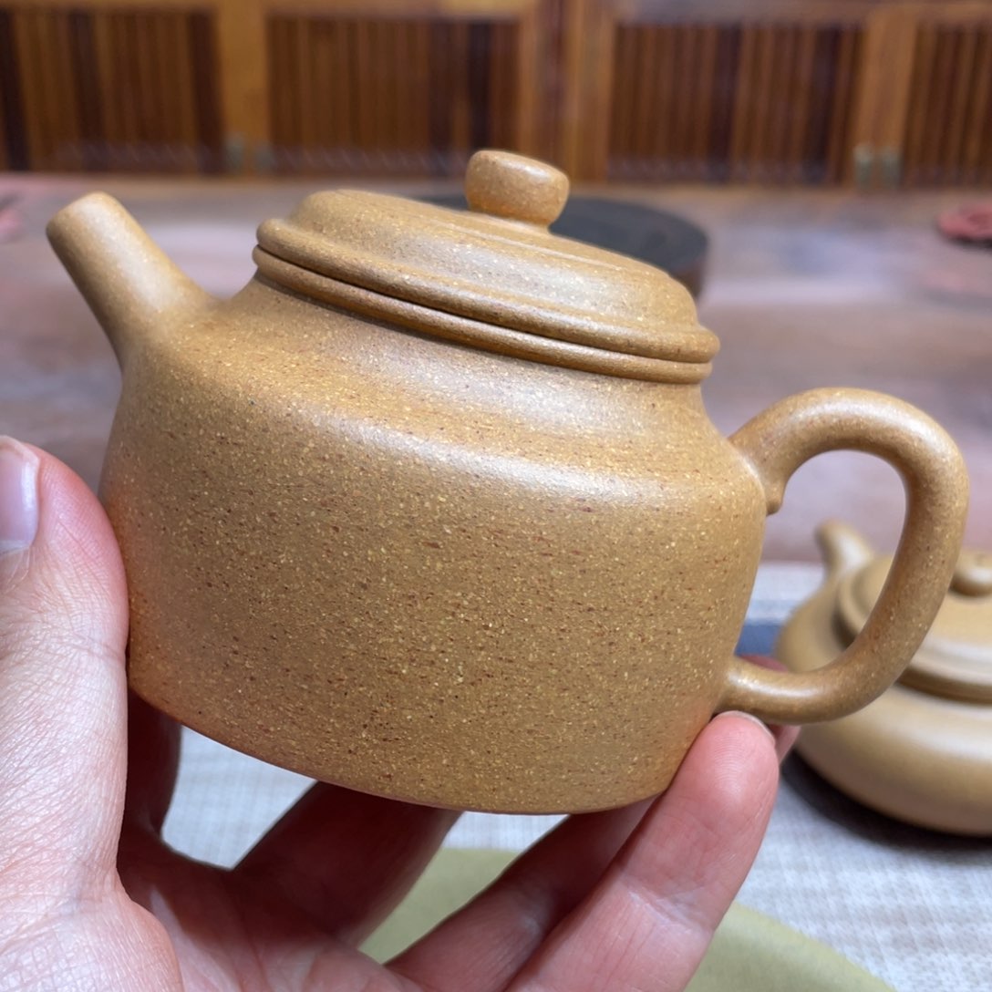 紫砂茶壶牛*刀宜兴紫砂原矿紫砂壶