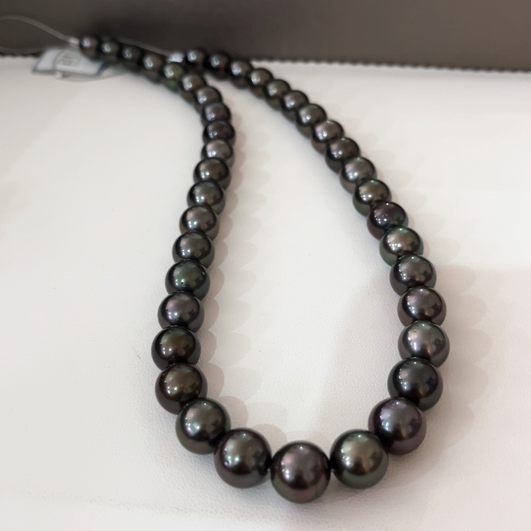 海水珍珠颈饰未镶嵌大溪地9-11