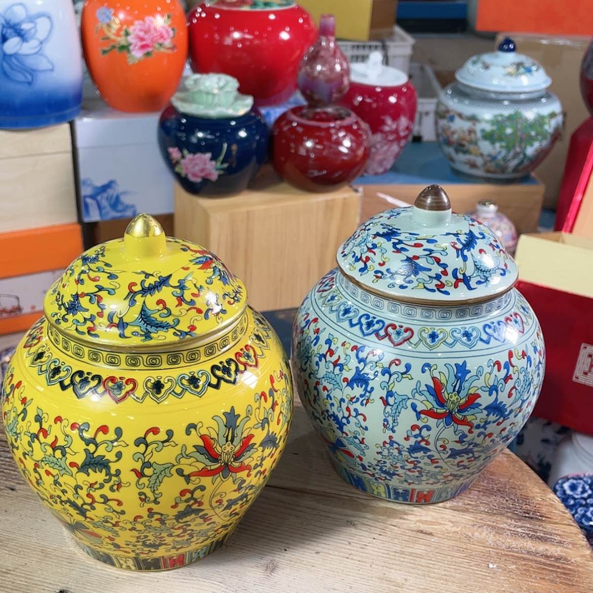 【闪购商品】罐陶瓷茶叶罐密封罐