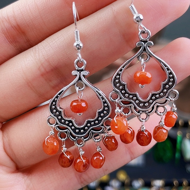 翡翠耳饰未镶嵌饰品