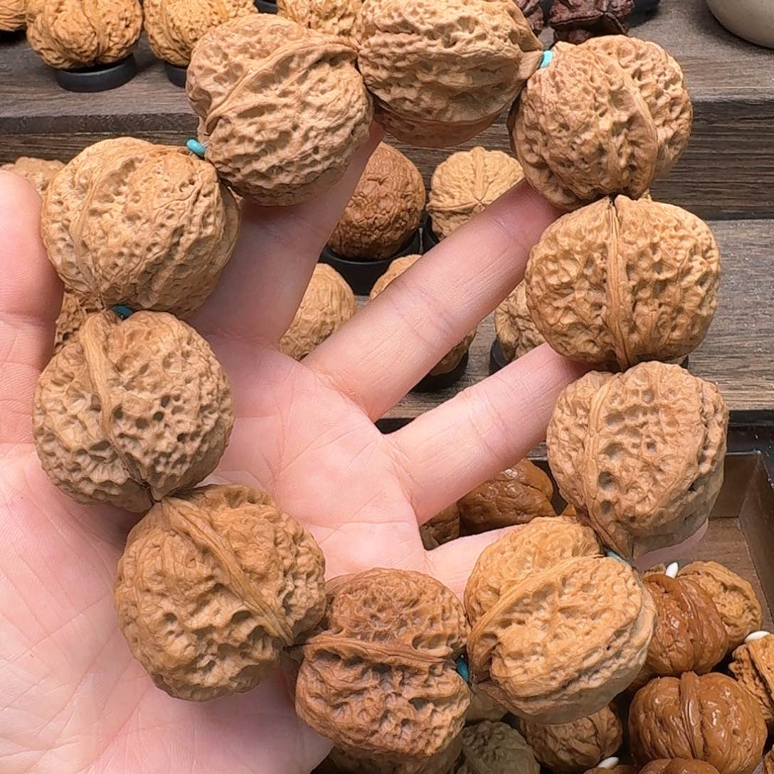 文玩核桃吊坠无*17斧头蟾3️⃣手串35尺寸