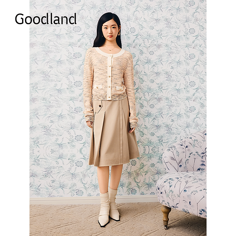 Goodland美地2025秋季新款半身裙LC35350150