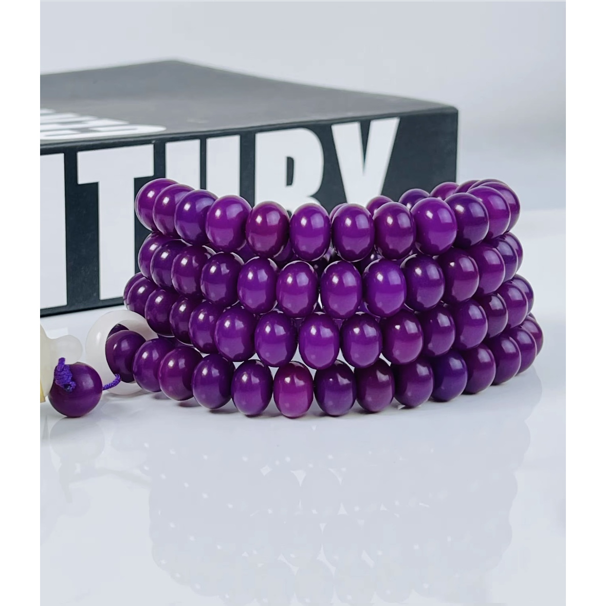 紫菩提108珠多圈吊坠时尚大气高端女士搭配精品（无礼盒）MJW0550