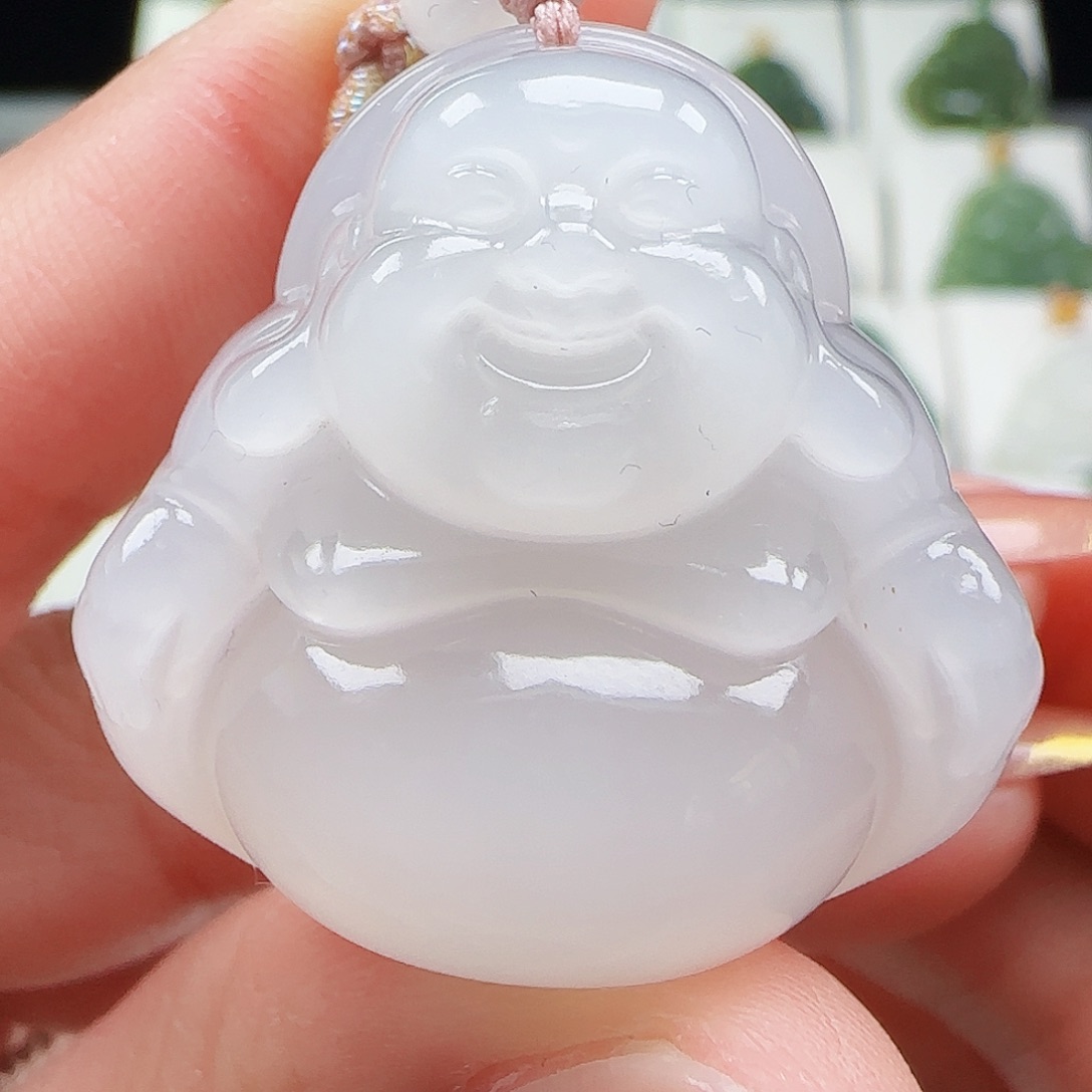 和田玉未镶嵌吊坠(赠链)