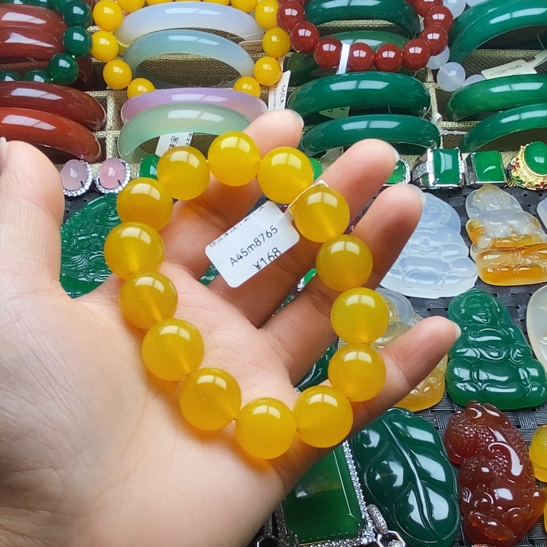 玛瑙/玉髓未镶嵌手链卡16