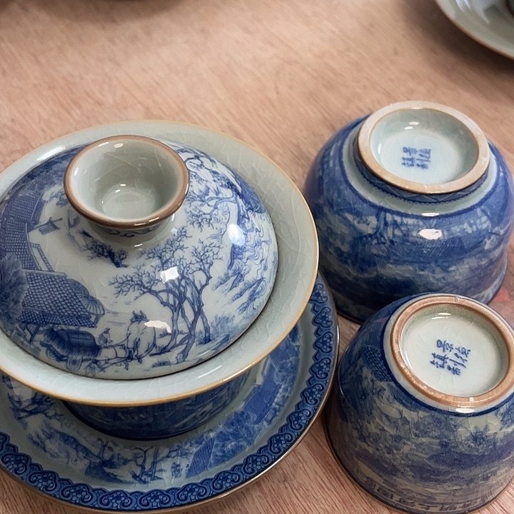 杯老淘泥清明马蹄三件套