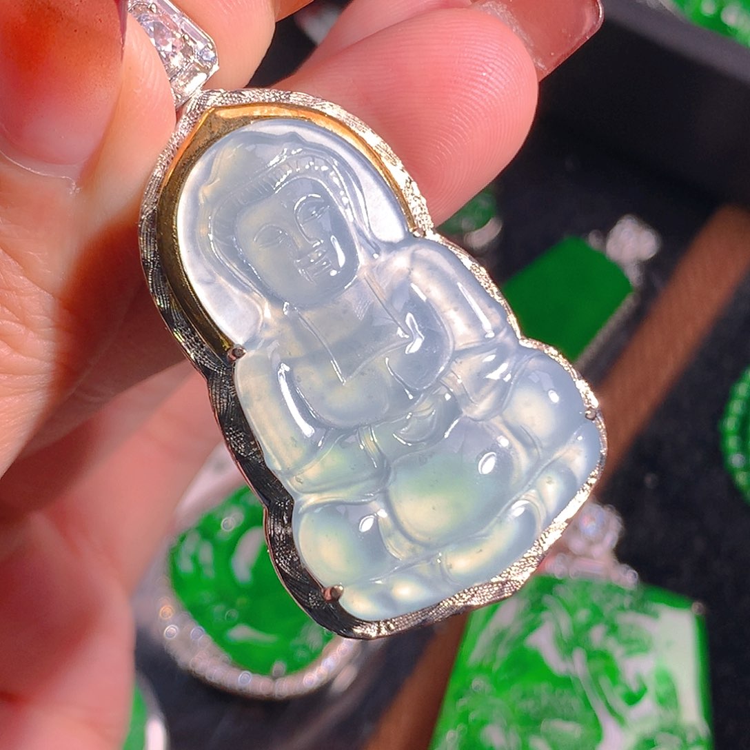 翡翠吊坠(不含链)未镶嵌
