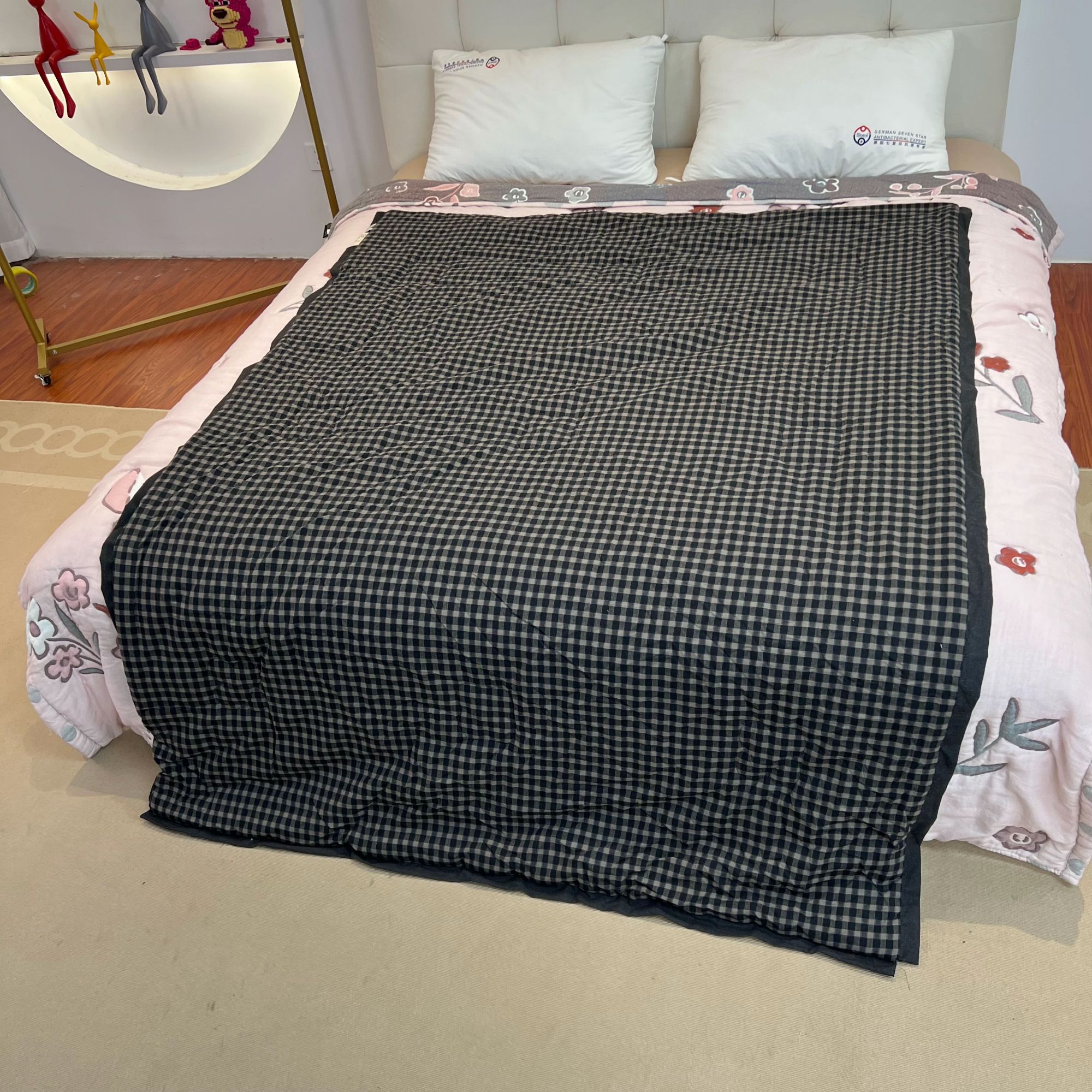 【黑格】150*200cm罗布麻透气吸湿舒适被