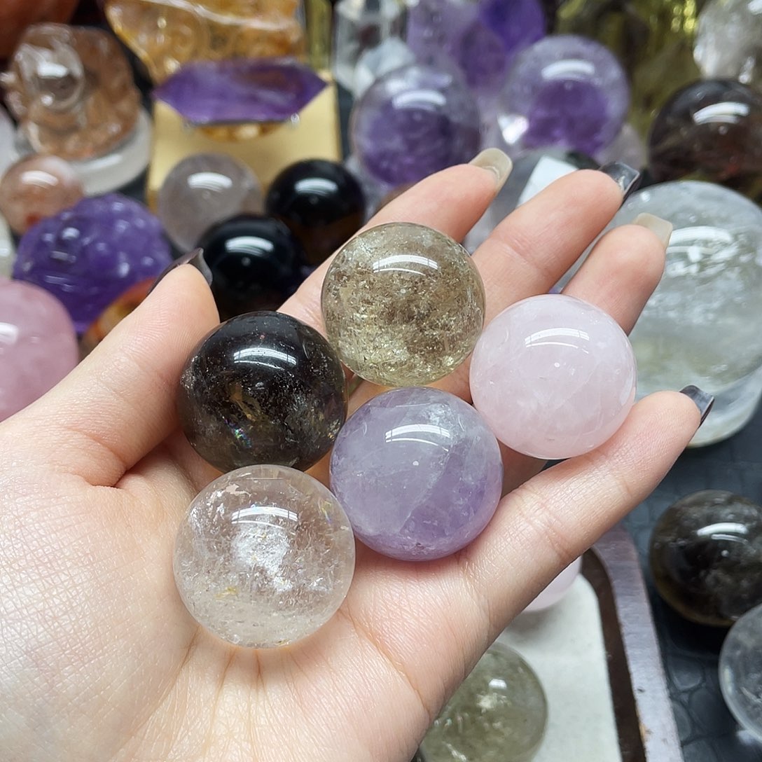 多***木珠宝半成品未镶嵌水晶16