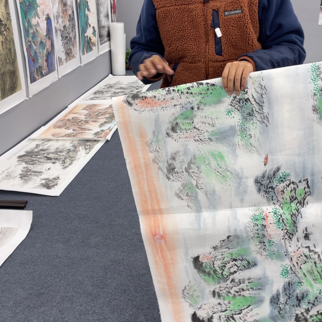 国画国画作品欣赏一下