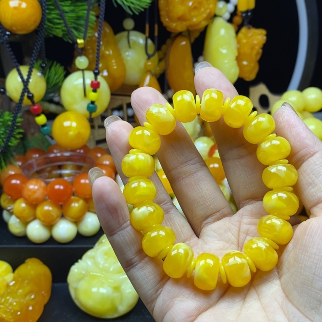 画***生无非金属墩子手串全品