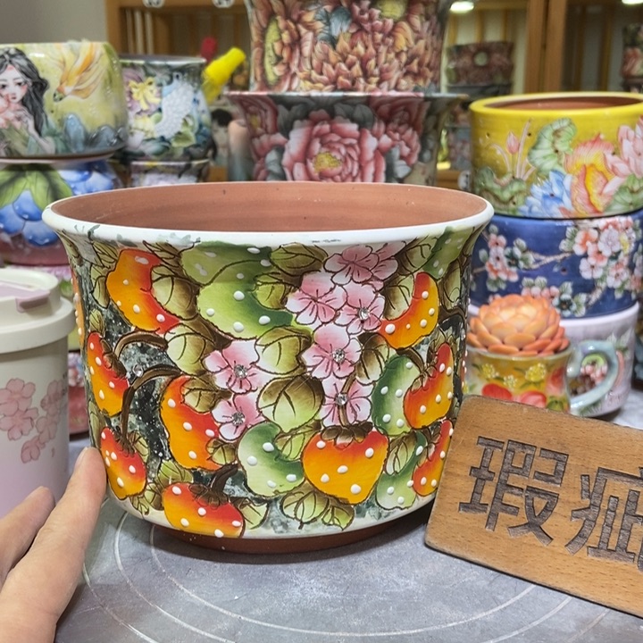 景德镇艺术手绘作品