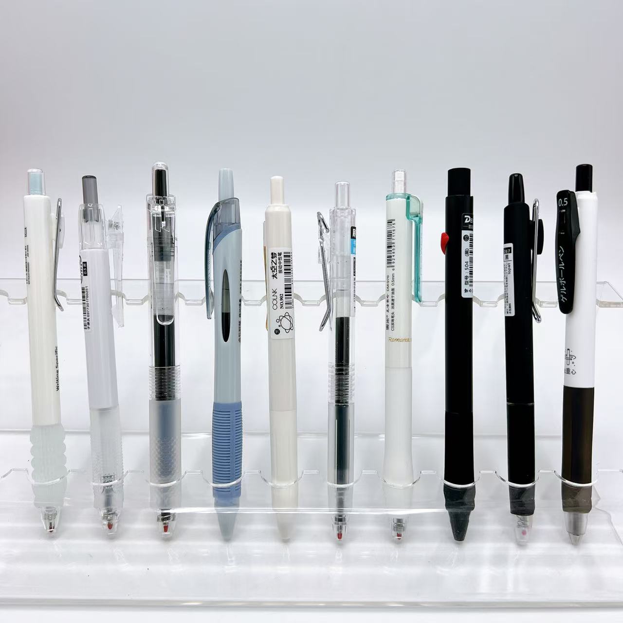 【黑墨/10支】品牌大组合点石，富士岛...-掉封蜡不售后，不送配件