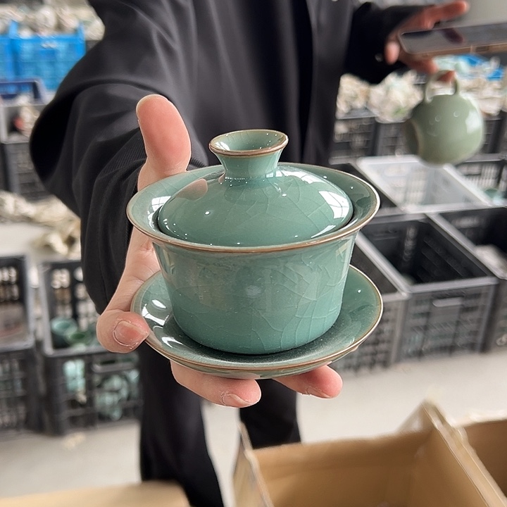 小米茶器龙泉青瓷