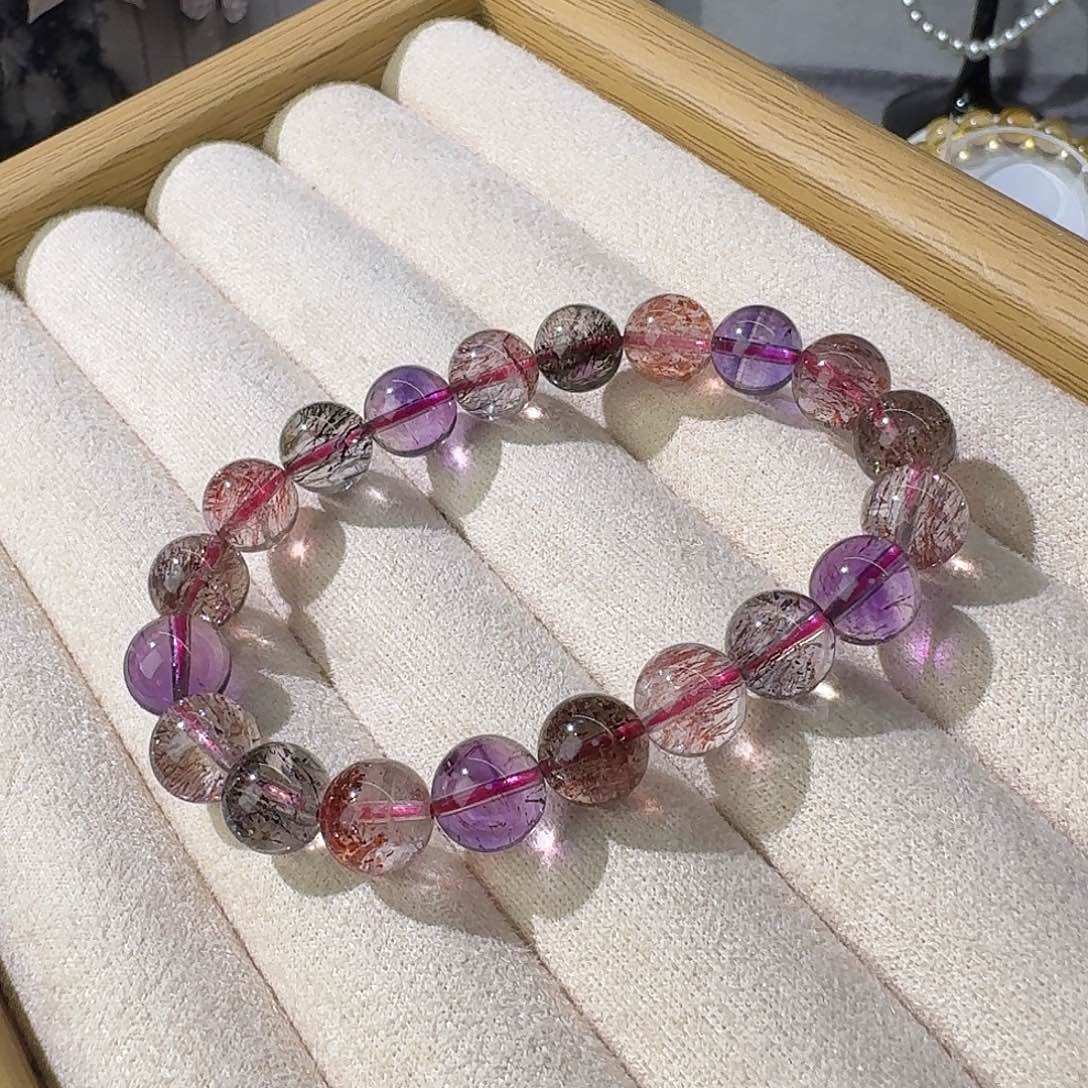 水晶手链未镶嵌小*彩超七9.8