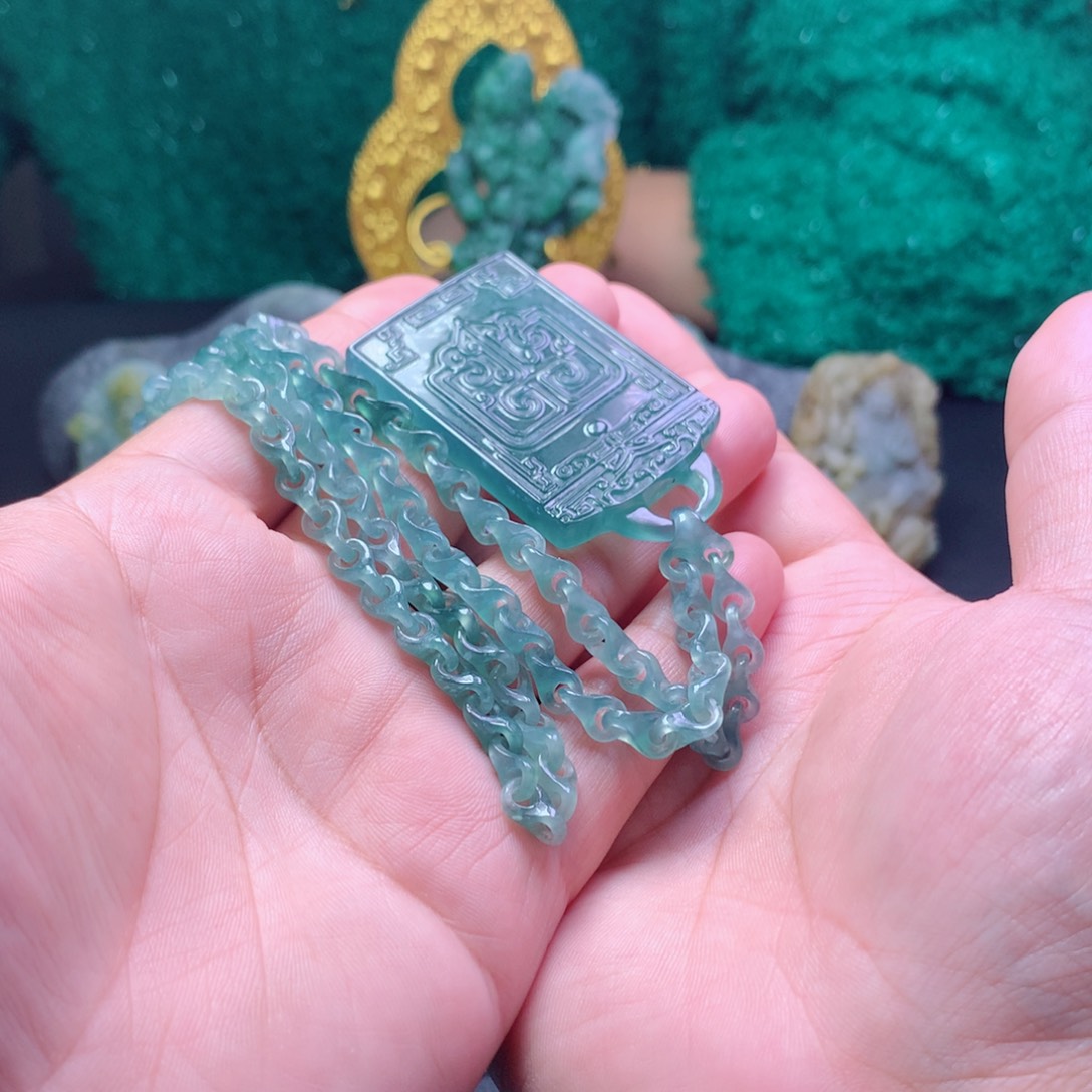阳***孩定制翡翠未镶嵌翡翠
