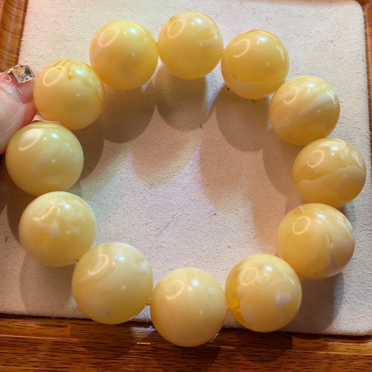 【闪购商品】蜜蜡手串未镶嵌蜜蜡手串