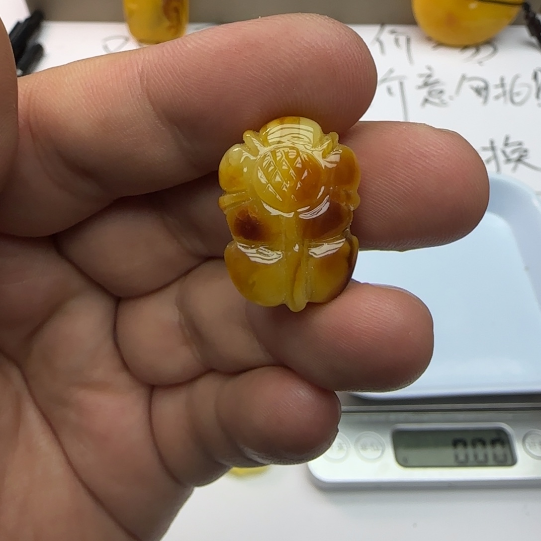 琥珀未镶嵌裸石2.19克