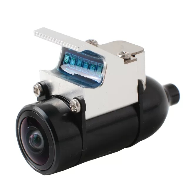 年渔 蛟龙感温感深锚鱼摄像头探头高清浑水穿透探鱼器百模摄像头