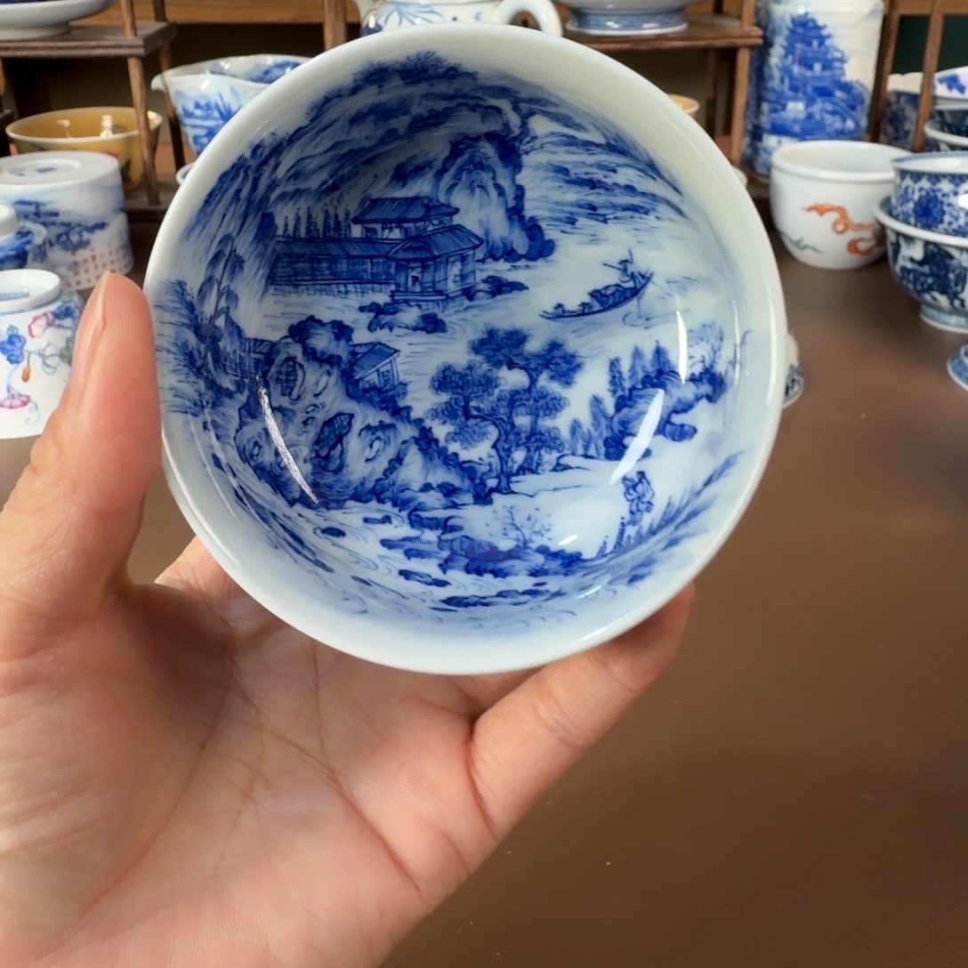 景德镇陶瓷手工手绘