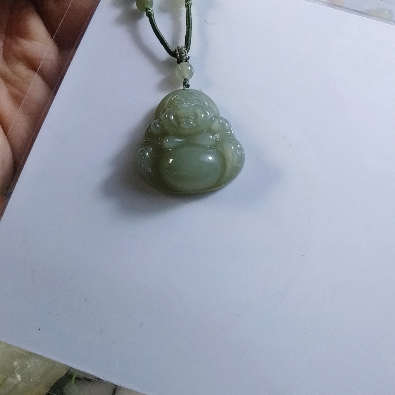 精品高货天然和田玉佛公