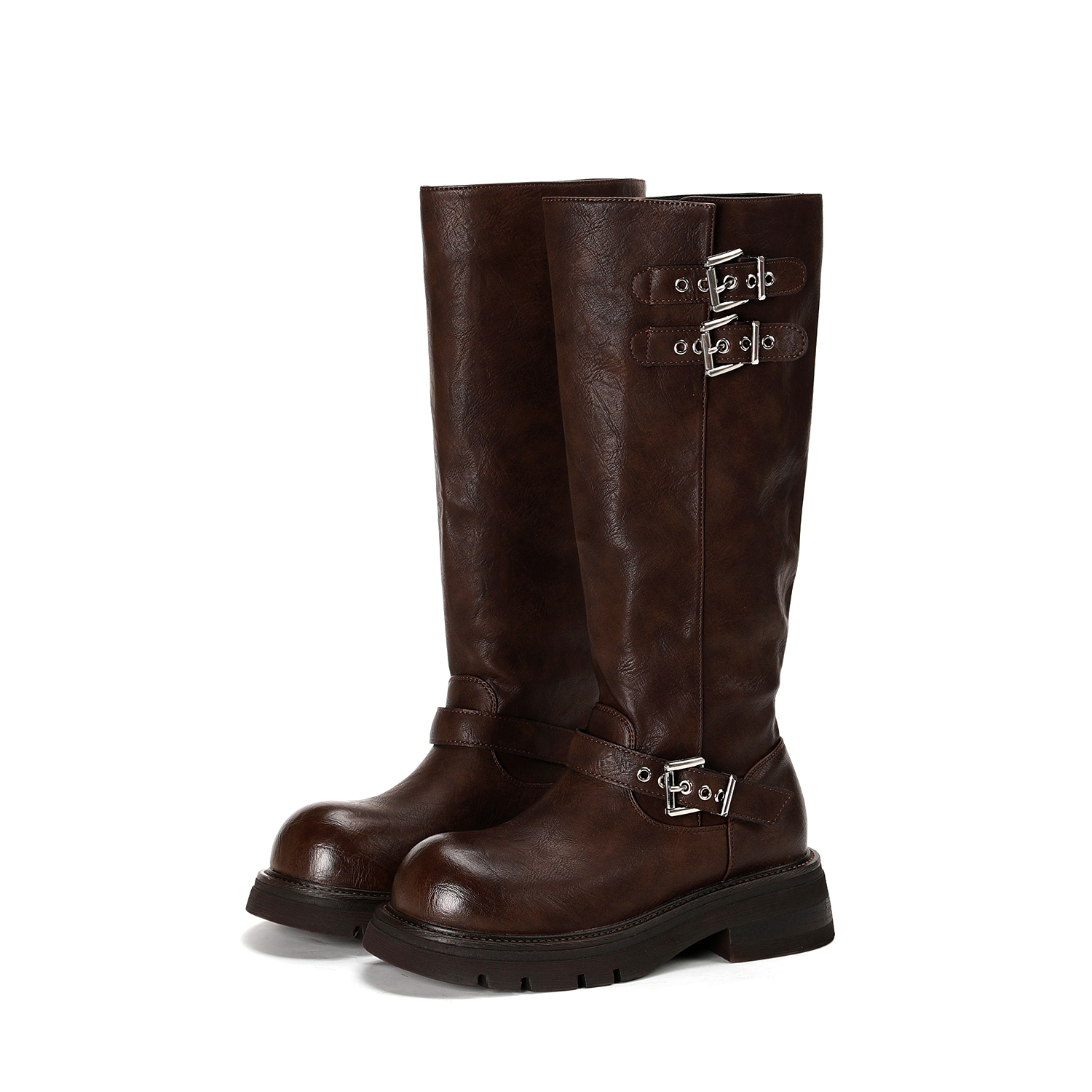 【金夫人】7675-9冬季新款休闲靴时尚百搭马丁靴