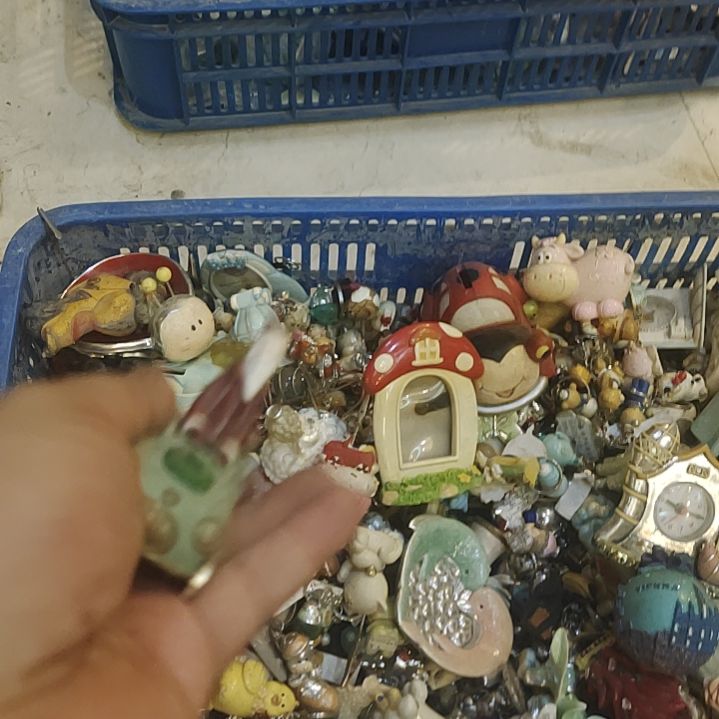 孤品树脂花园花盆摆件