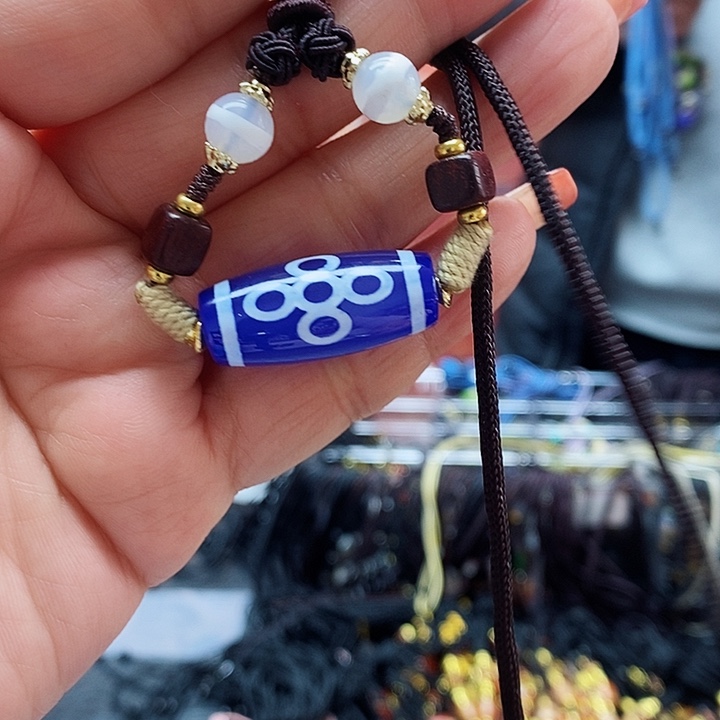 玛瑙/玉髓颈饰合金