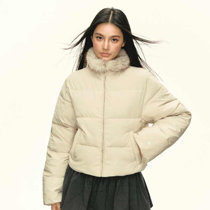 Ariseism 美式复古棉服外套女冬季新款上衣