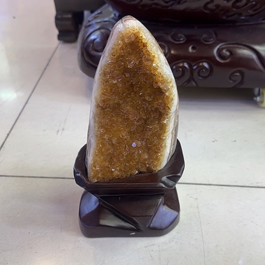 水晶水晶未镶嵌傲****)天然水晶家居摆件