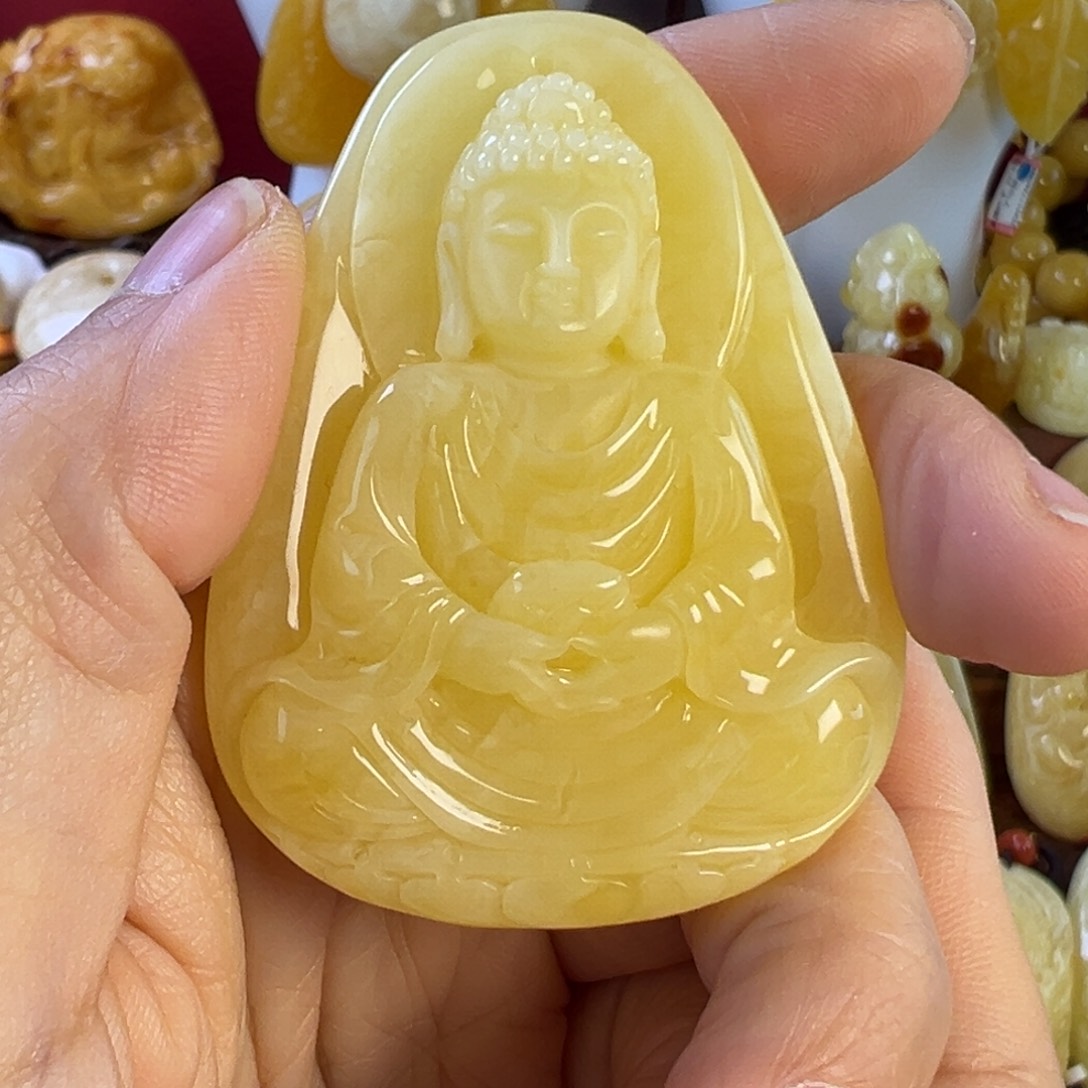 蜜蜡吊坠(赠链)未镶嵌