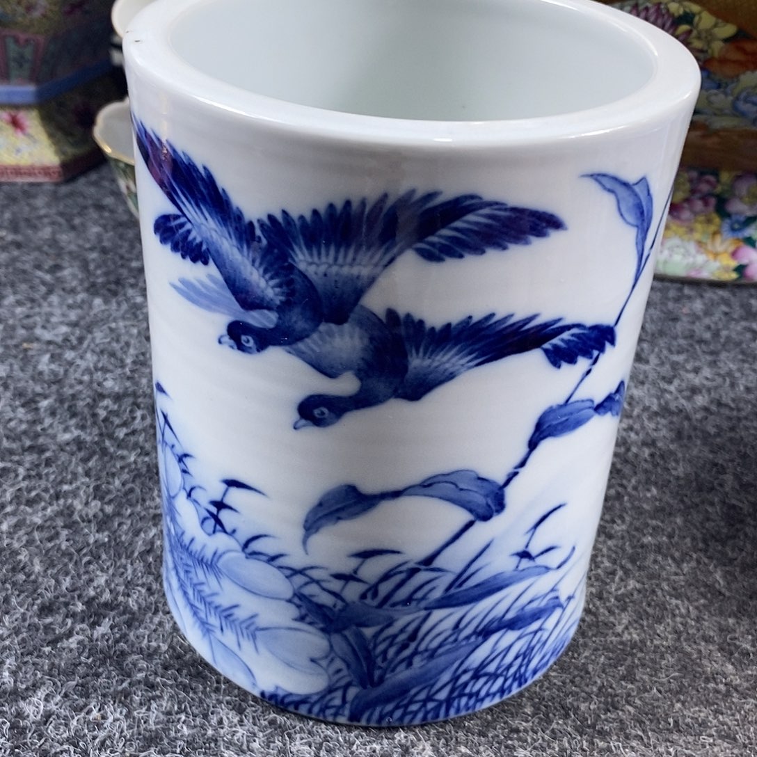 摆件手工手绘陶瓷摆件工艺品