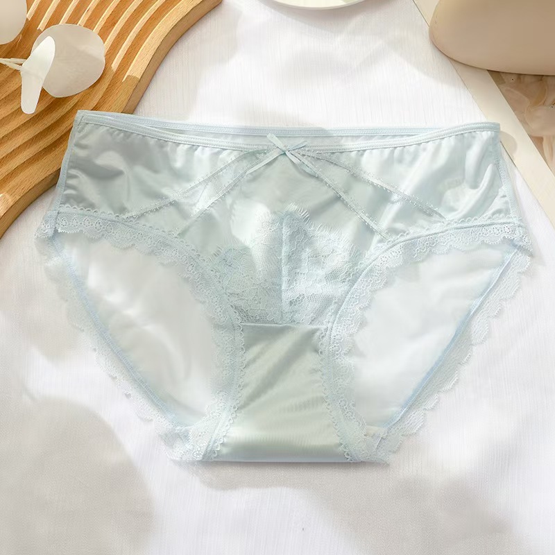 时尚浪漫法式设计亲肤不勒纯欲透气内裤女抑菌舒适女士内裤Y3394