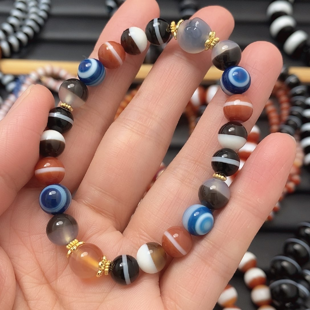 玛瑙/玉髓玛瑙手串未镶嵌